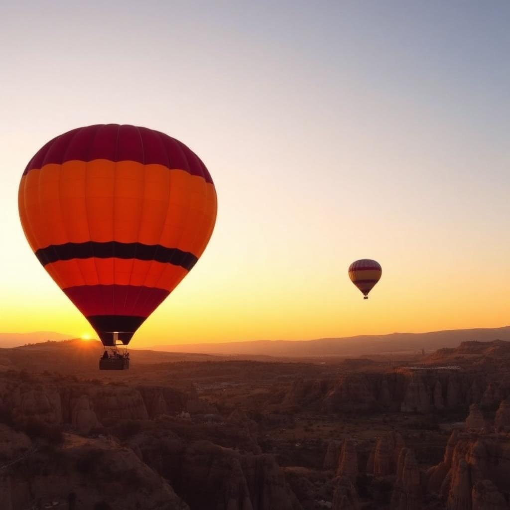 Sunrise Hot-Air Balloon
