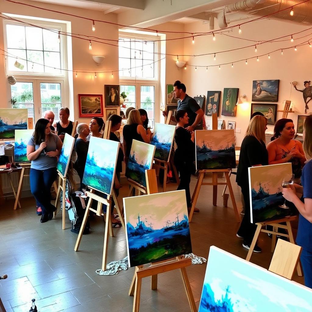 Paint & Sip Studio