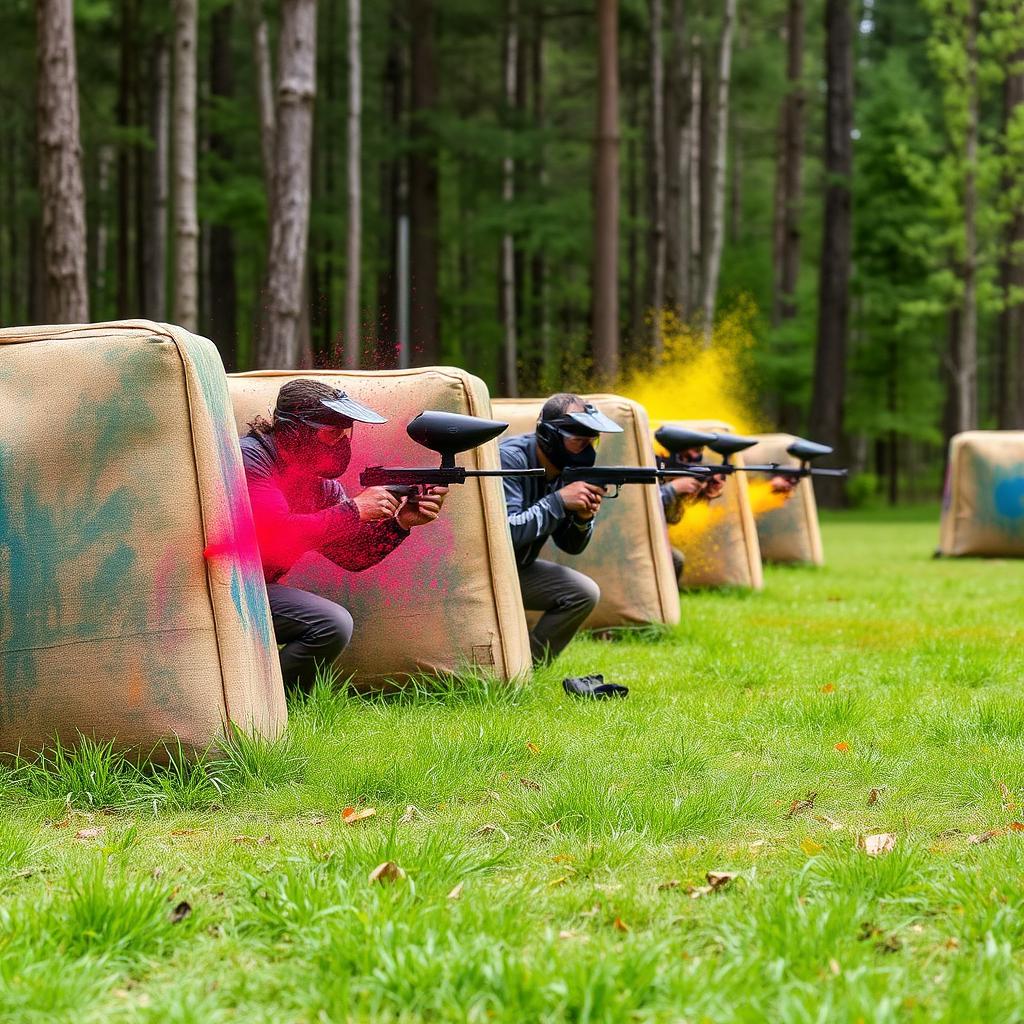 Outdoor Paintball Arena